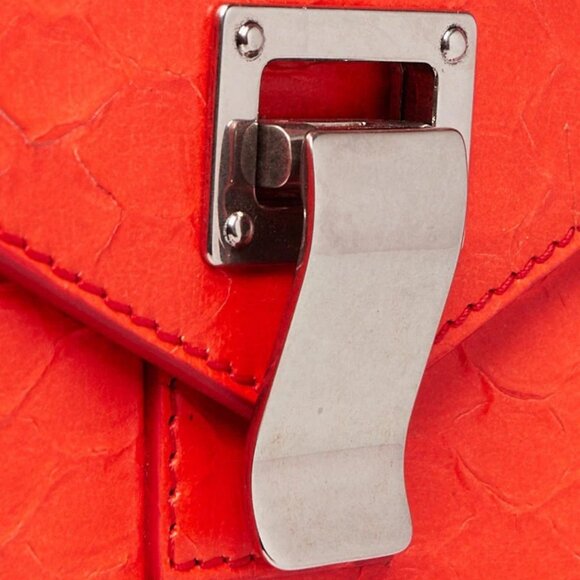 Proenza Schouler Red Python PS1 Tote Bag - Picture 7 of 12